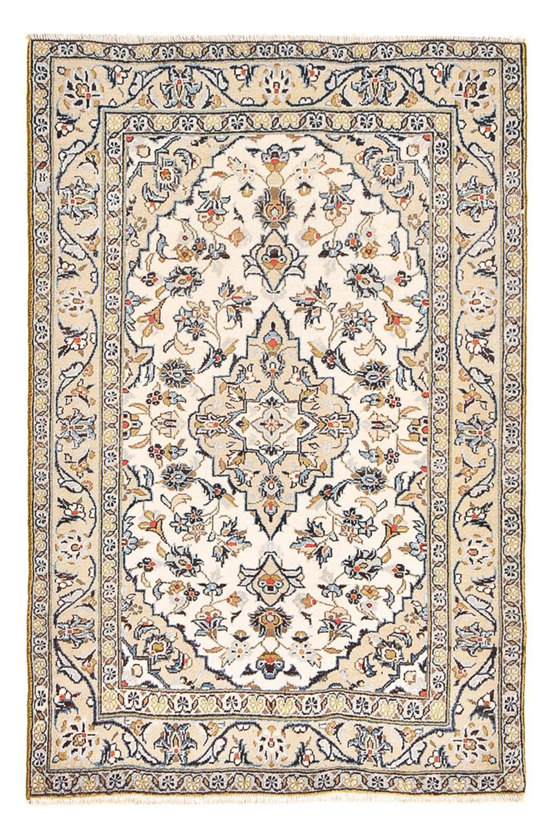 カシャーン 絨毯 142x96cm - ペルシャ絨毯