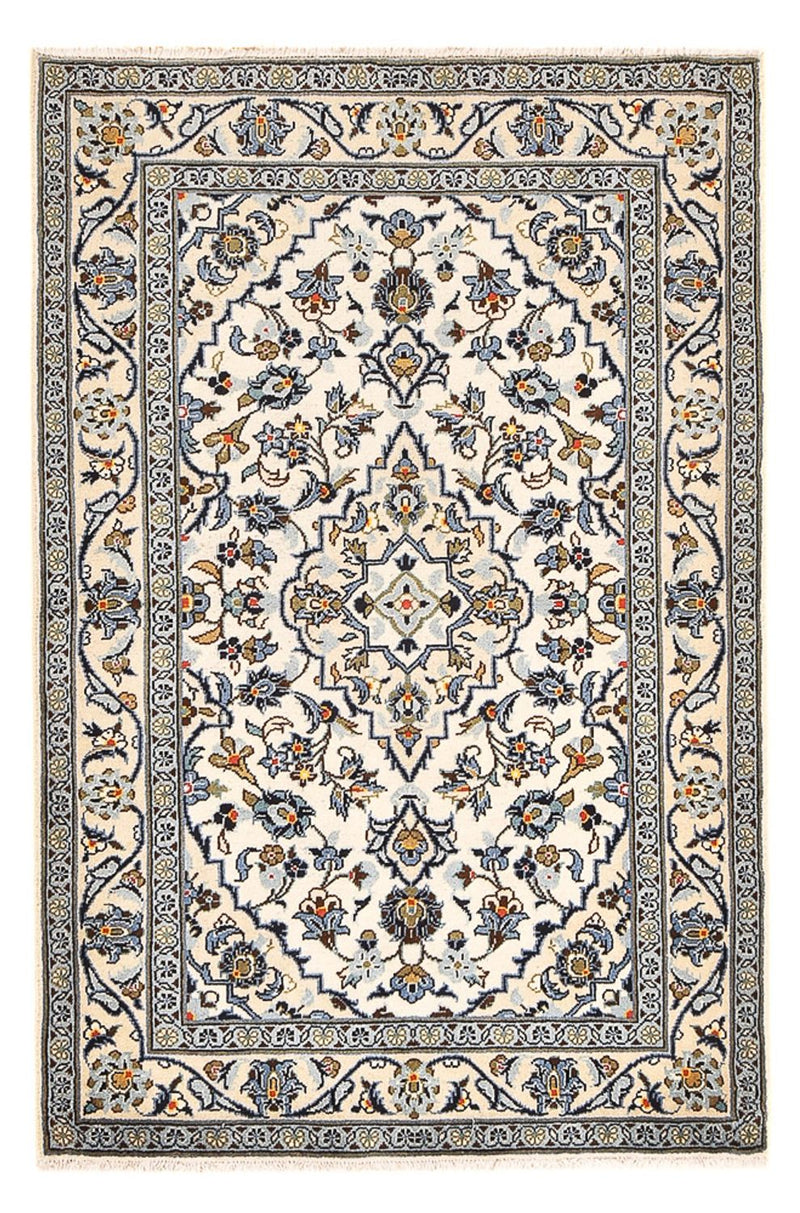 カシャーン 絨毯 144x95cm - ペルシャ絨毯