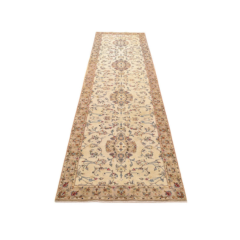 カシャーン 絨毯 385x98cm - ペルシャ絨毯