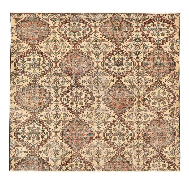 ヴィンテージ絨毯 233x233cm - ヴィンテージ絨毯