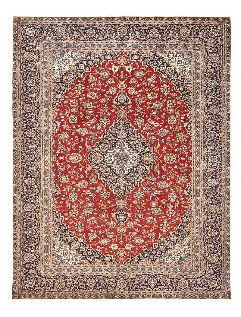 カシャーン 絨毯 392x290cm - ペルシャ絨毯