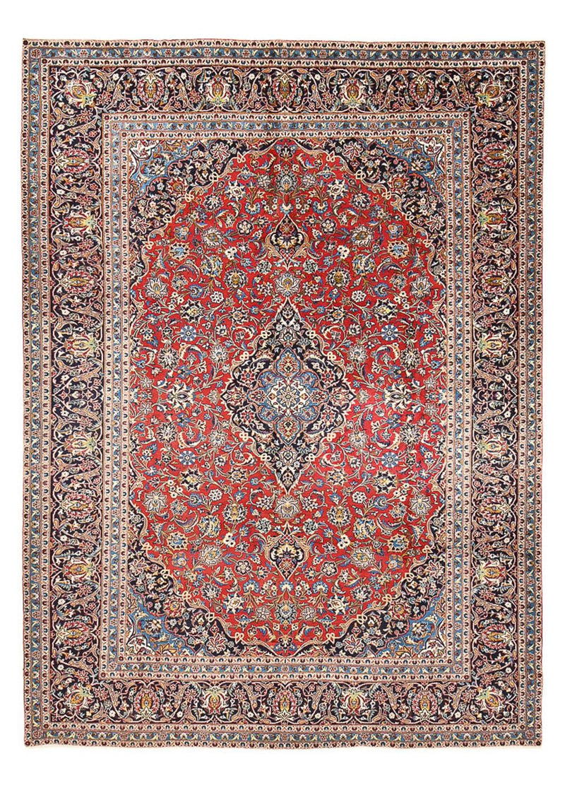 カシャーン 絨毯 403x287cm - ペルシャ絨毯