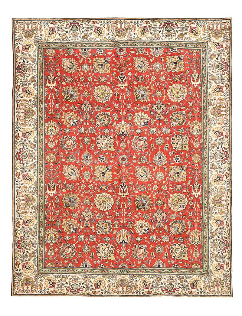 タブリーズ 絨毯 373x284cm - ペルシャ絨毯