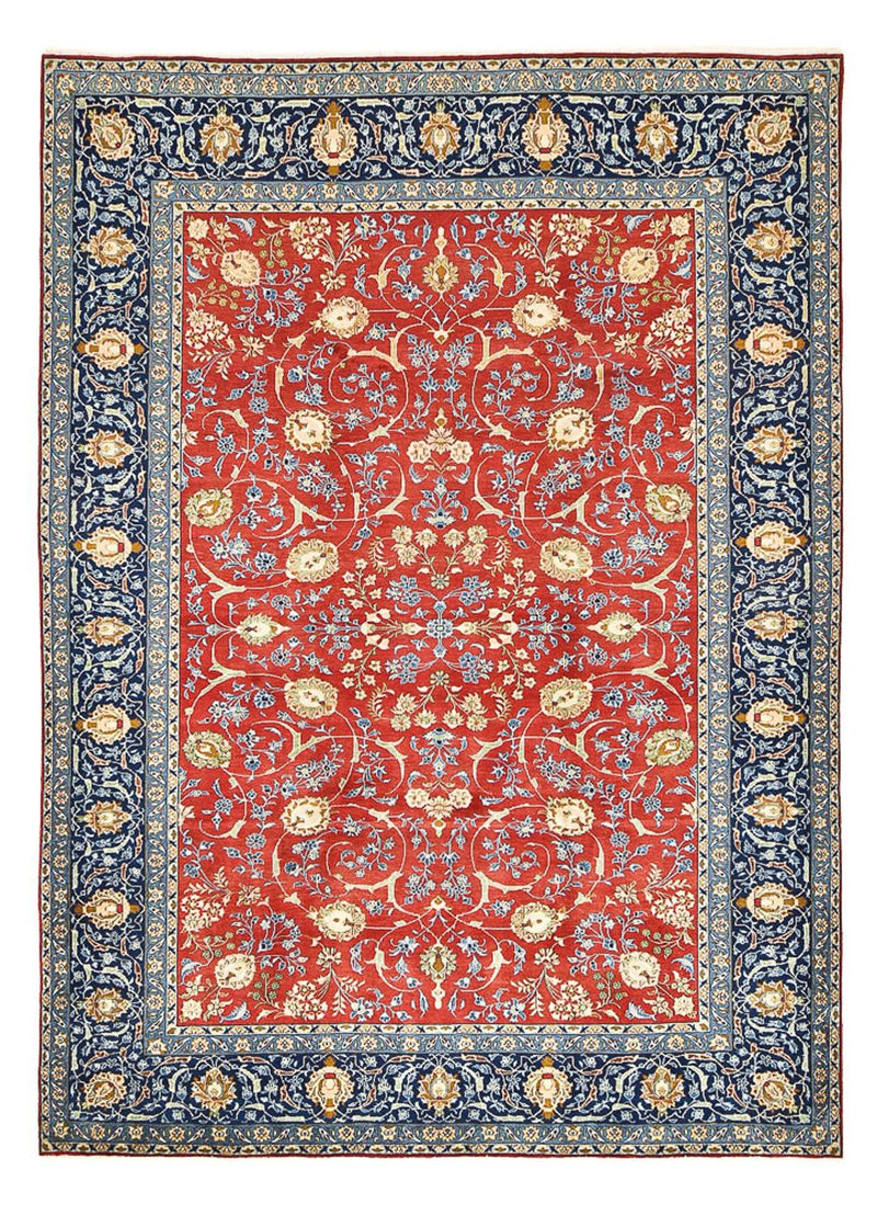 ヤズド 絨毯 355x252cm - ペルシャ絨毯