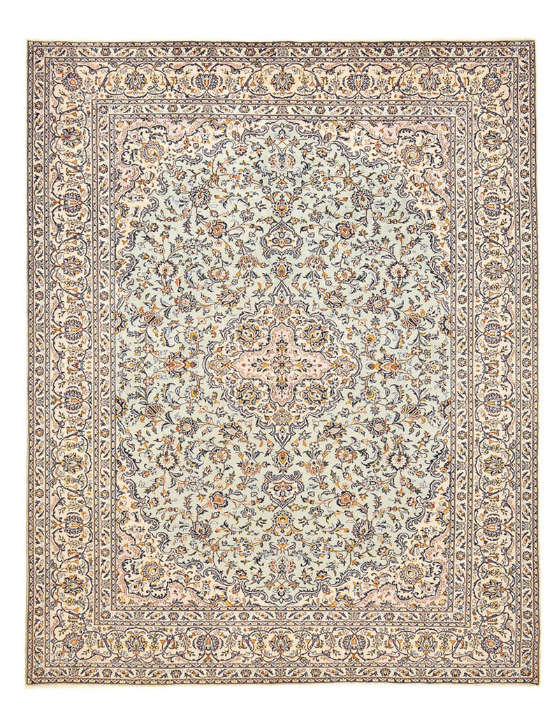 カシャーン 絨毯 389x294cm - ペルシャ絨毯