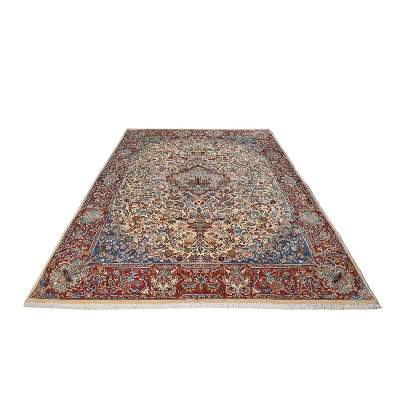 カシャーン 絨毯 373x259cm - ペルシャ絨毯