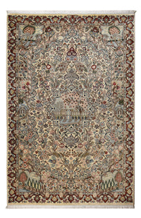 カシャーン 絨毯 301x201cm - ペルシャ絨毯 – product image