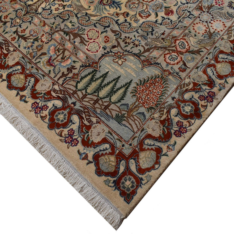 カシャーン 絨毯 301x201cm - ペルシャ絨毯
