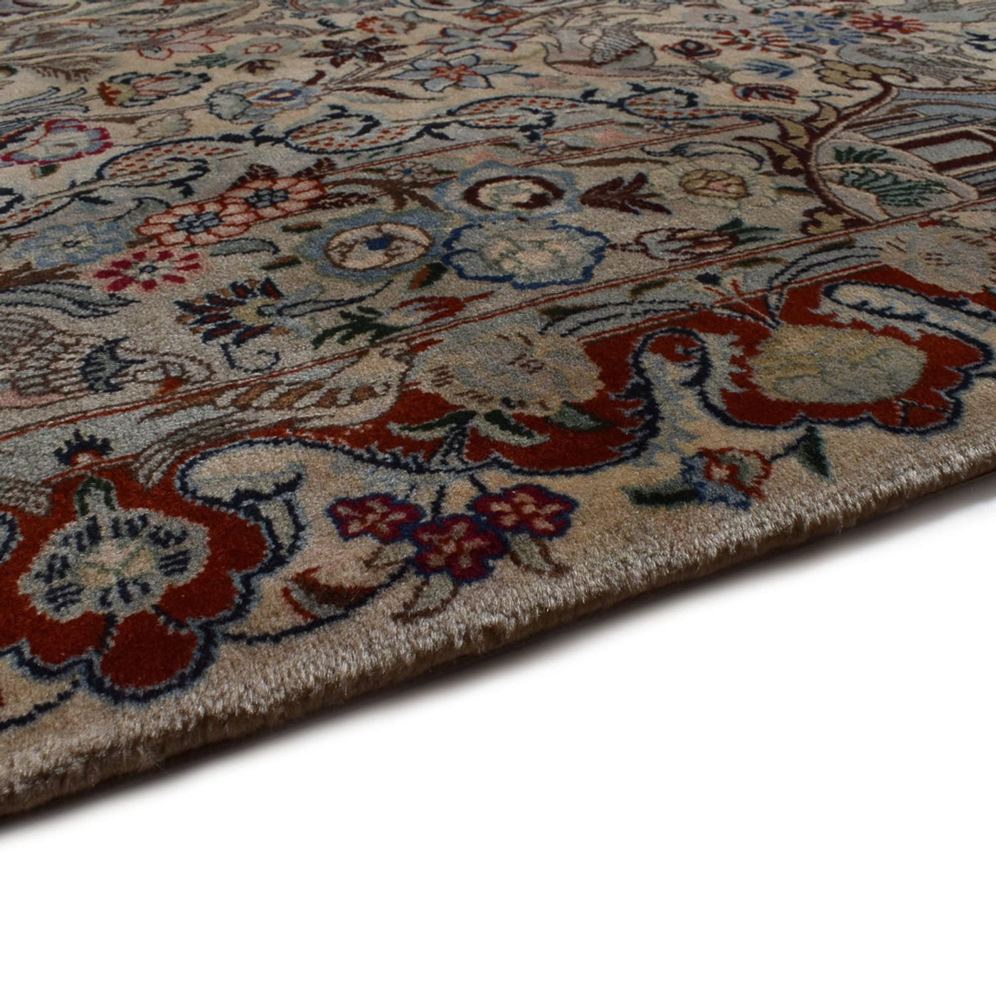 カシャーン 絨毯 301x201cm - ペルシャ絨毯