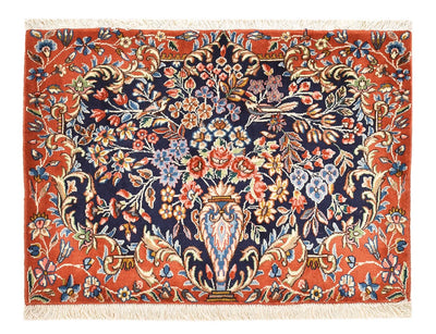 ラフサンジャン 絨毯 62x92cm - ペルシャ絨毯