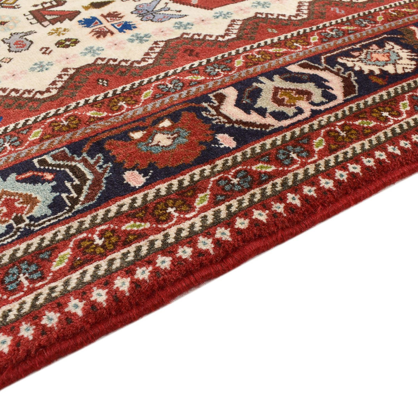 カシュクリ 絨毯 302x208cm - ペルシャ絨毯