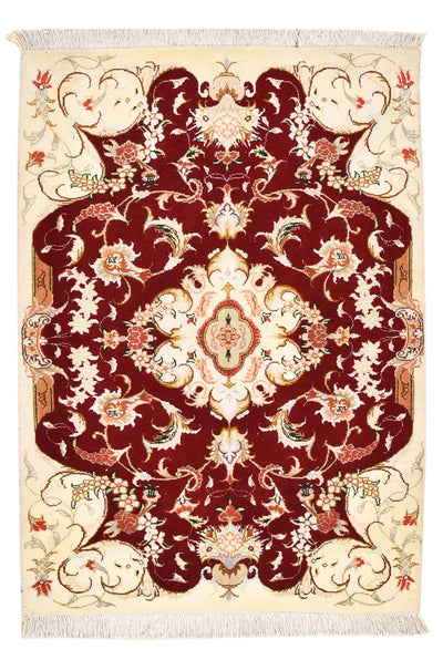 タブリーズ - 50 Raj 絨毯 60x90cm - ペルシャ絨毯