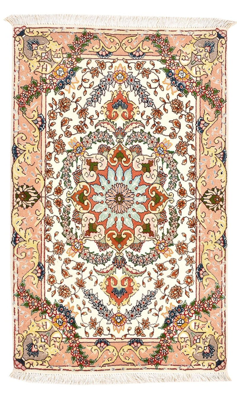 タブリーズ - 50 Raj 絨毯 90x60cm - ペルシャ絨毯