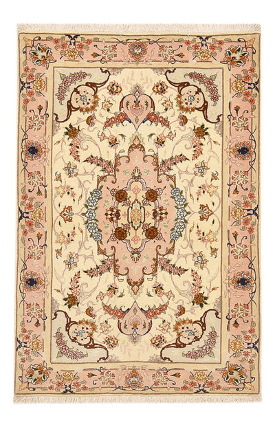 タブリーズ - 50 Raj 絨毯 102x149cm - ペルシャ絨毯