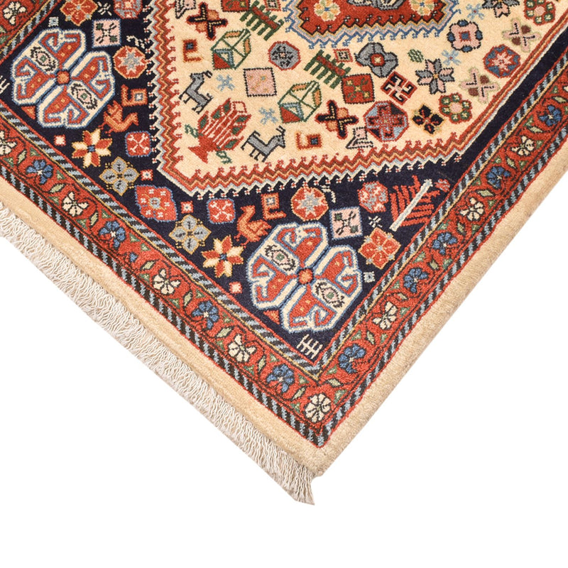 カシュクリ 絨毯 90x60cm - ペルシャ絨毯