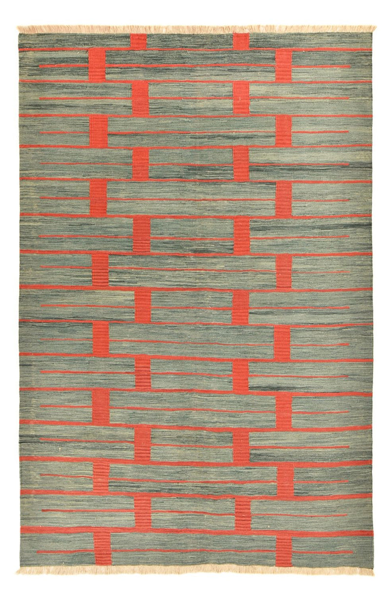 キリム モダン 絨毯 291x193cm - ウールラグ