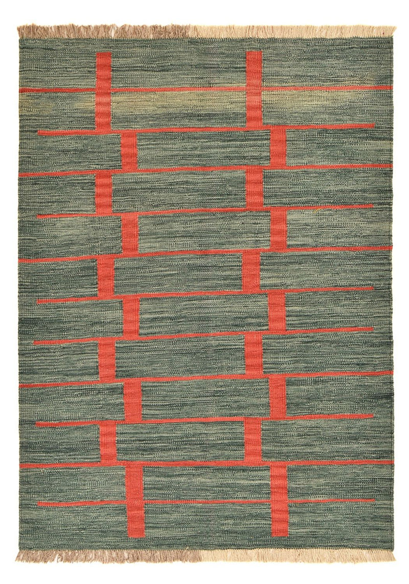 キリム モダン 絨毯 171x122cm - ウールラグ