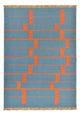 キリム モダン 絨毯 170x119cm - ウールラグ