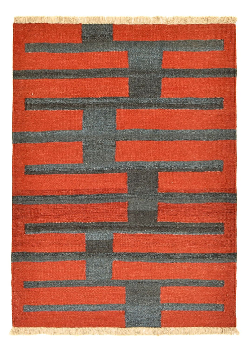 キリム モダン 絨毯 162x108cm - ウールラグ