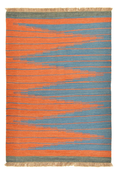 キリム モダン 絨毯 103x150cm - ウールラグ