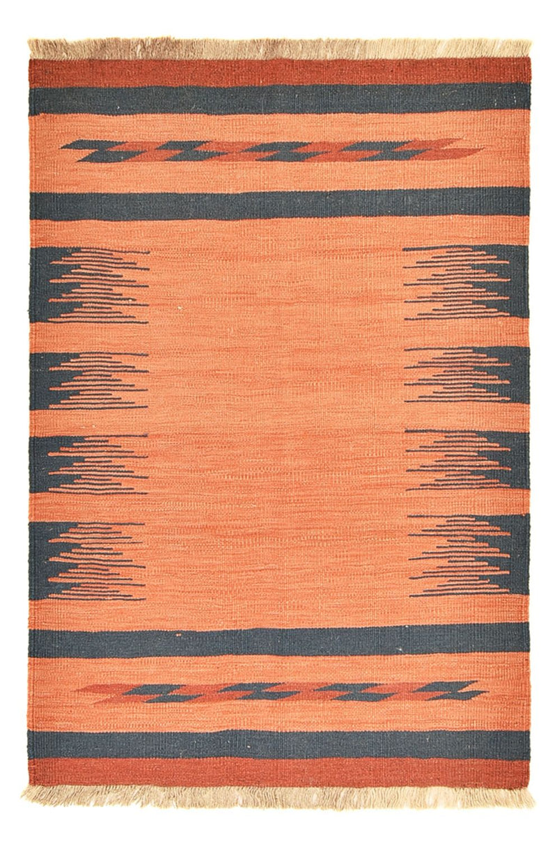 キリム モダン 絨毯 137x98cm - ウールラグ