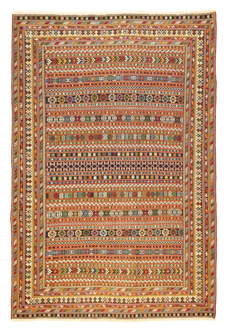 アフシャール・シルジャン 絨毯 287x194cm - ペルシャ絨毯