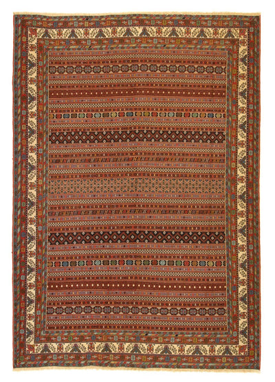 アフシャール・シルジャン 絨毯 194x278cm - ペルシャ絨毯