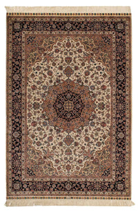 中国シルク 絨毯 183x122cm - ペルシャ絨毯 – product image