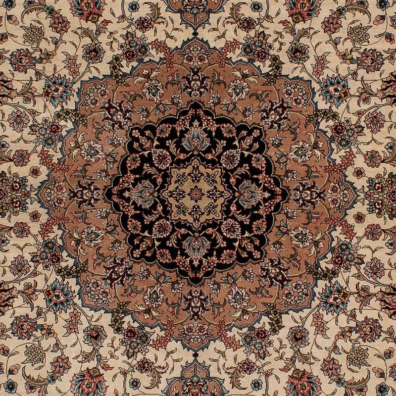 中国シルク 絨毯 183x122cm - ペルシャ絨毯