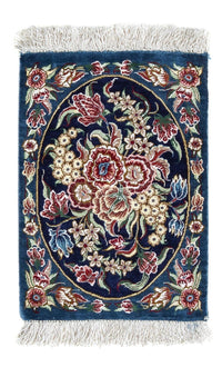 ゴム - シルク 絨毯 40x28cm - ペルシャ絨毯 – product image