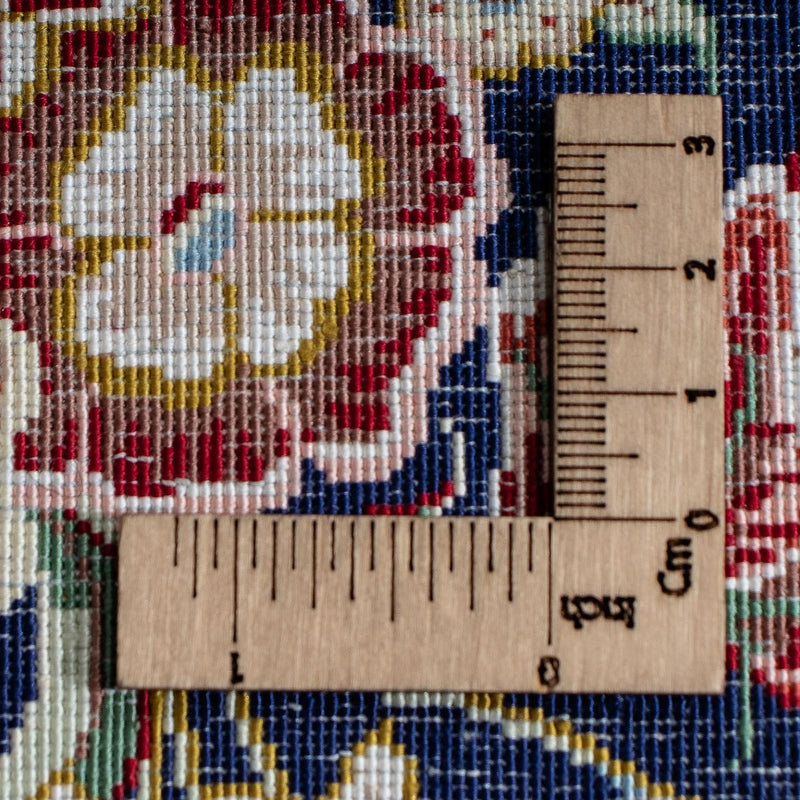ゴム - シルク 絨毯 40x28cm - ペルシャ絨毯