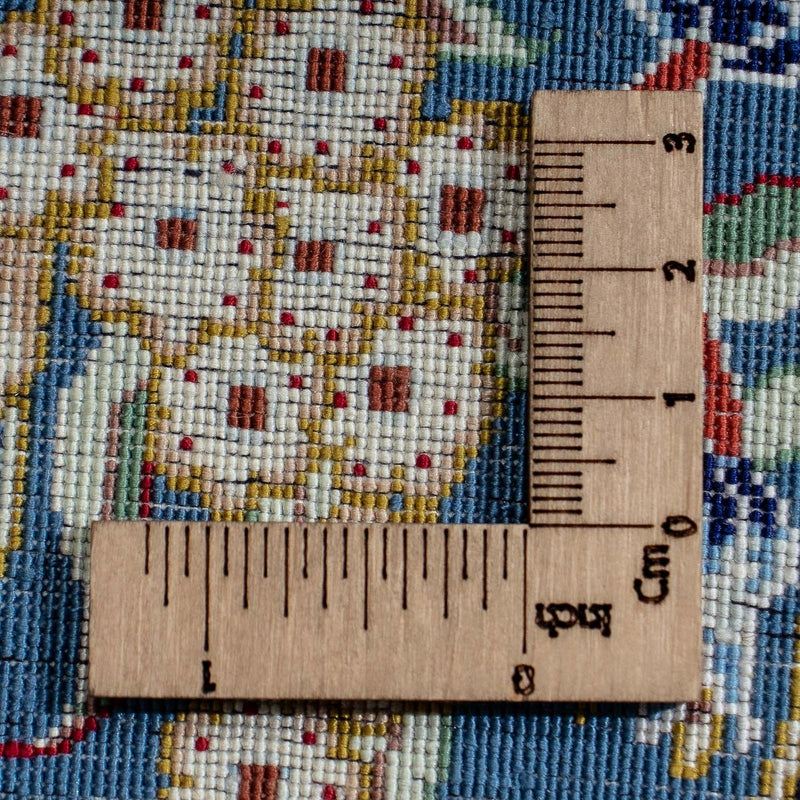 ゴム - シルク 絨毯 40x28cm - ペルシャ絨毯