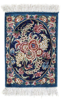 ゴム - シルク 絨毯 40x28cm - ペルシャ絨毯 – product image