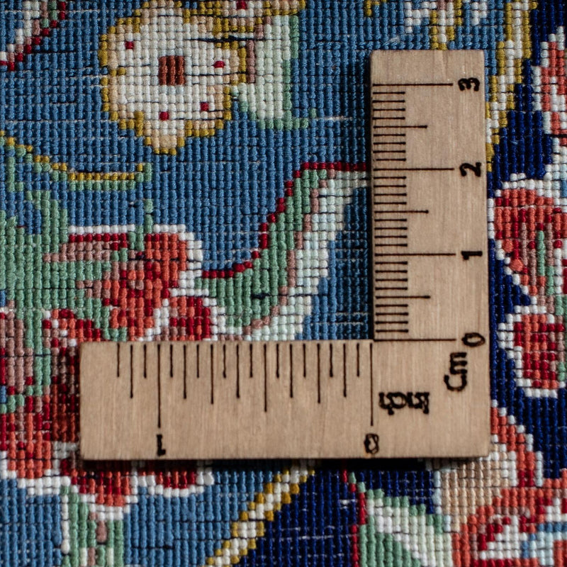 ゴム - シルク 絨毯 40x28cm - ペルシャ絨毯
