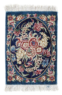 ゴム - シルク 絨毯 40x28cm - ペルシャ絨毯 – product image