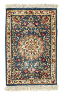 ゴム - シルク 絨毯 44x27cm - ペルシャ絨毯 – product image