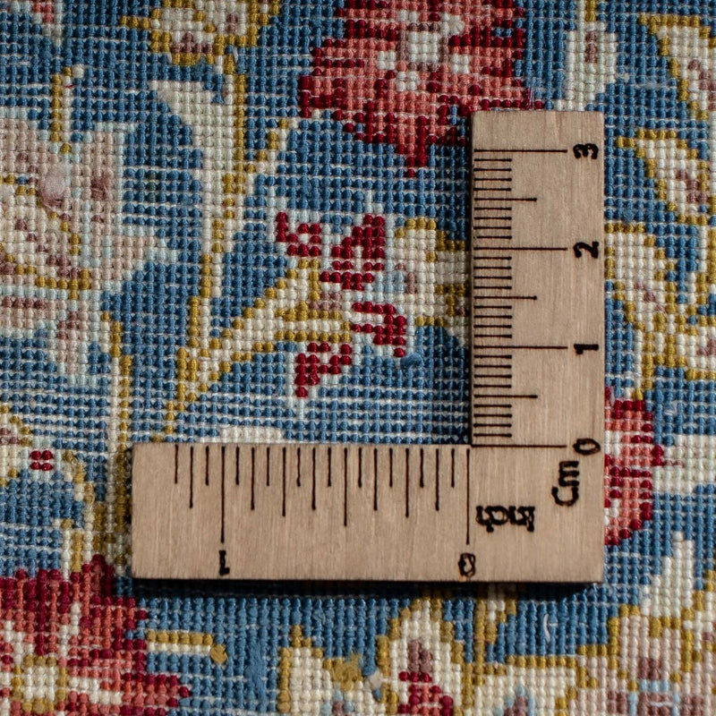 ゴム - シルク 絨毯 44x27cm - ペルシャ絨毯