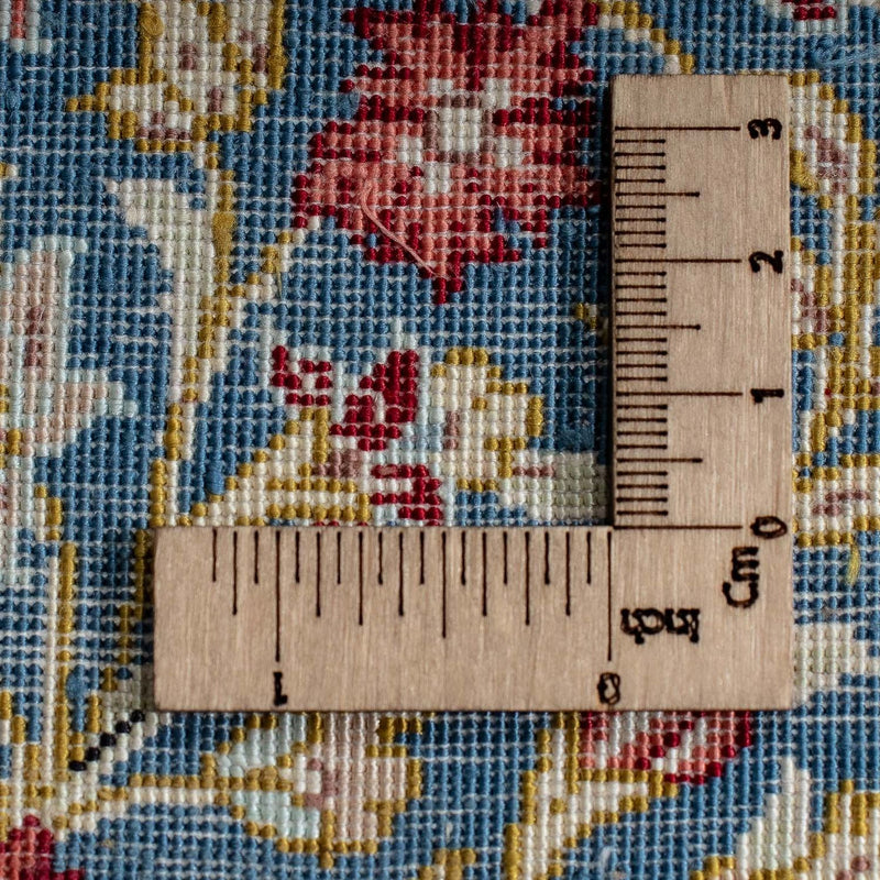 ゴム - シルク 絨毯 44x27cm - ペルシャ絨毯