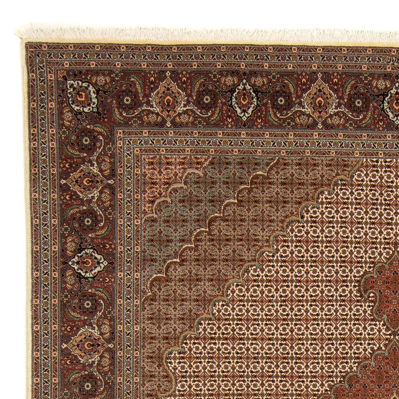 タブリーズ 絨毯 252x202cm - ペルシャ絨毯