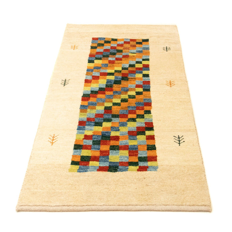 ペルシャギャベ 絨毯 140x68cm - ペルシャウールラグ