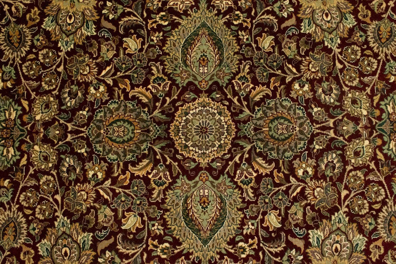 ヘレケシルク 絨毯 187x125cm - オリエンタル絨毯