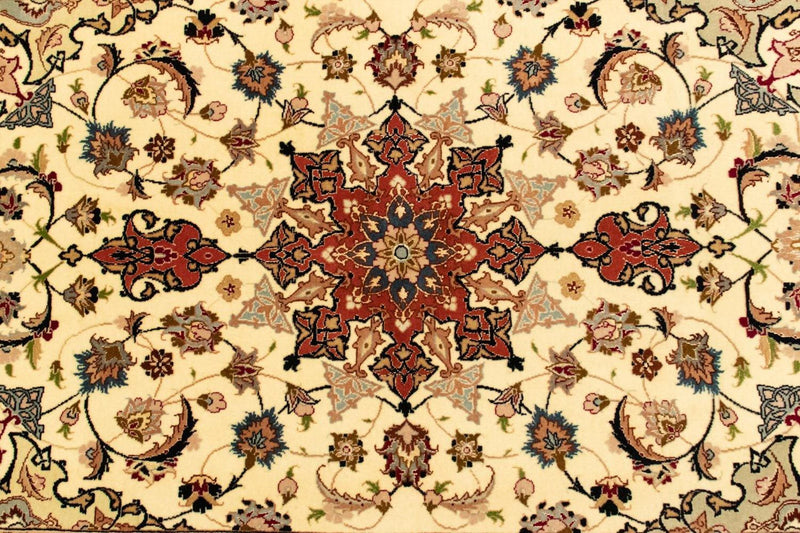 タブリーズ - 50 Raj 絨毯 158x100cm - ペルシャ絨毯
