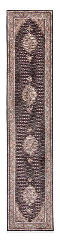 タブリーズ - 50 Raj 絨毯 391x82cm - ペルシャ絨毯 – product image