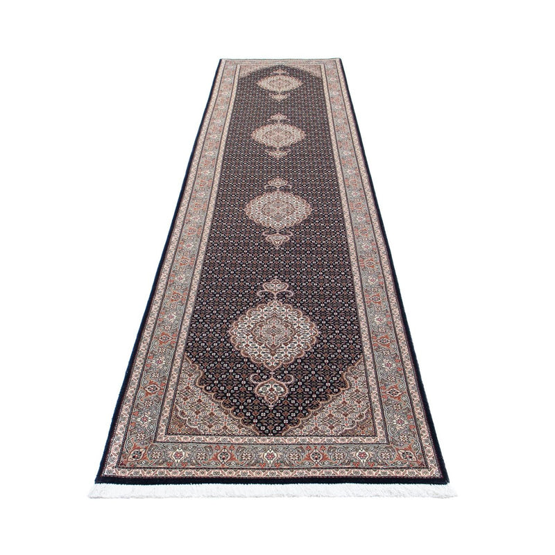 タブリーズ - 50 Raj 絨毯 391x82cm - ペルシャ絨毯