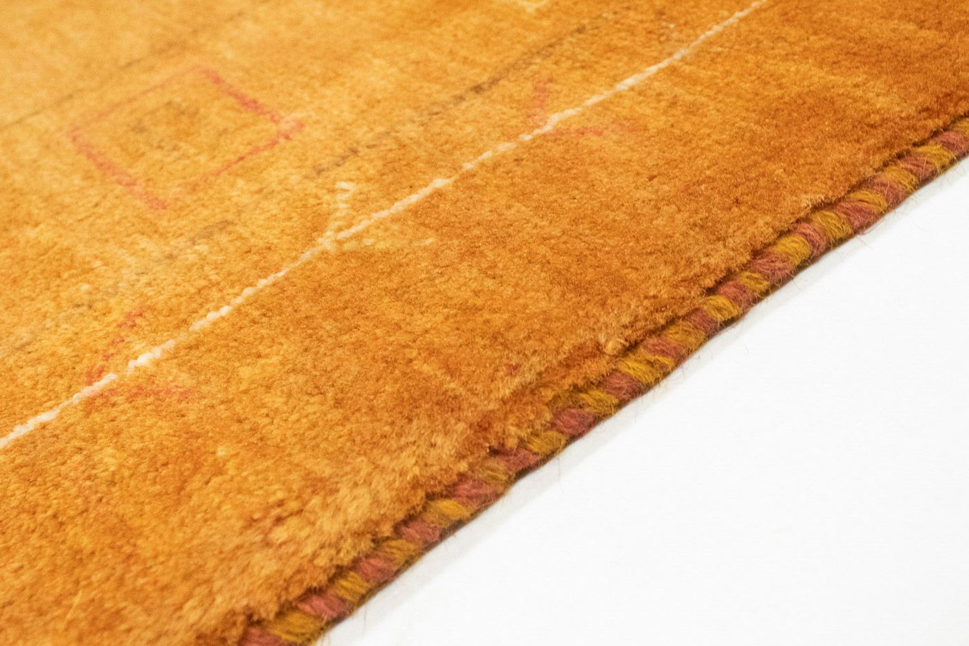 ペルシャギャベ 絨毯 193x151cm - ペルシャウールラグ