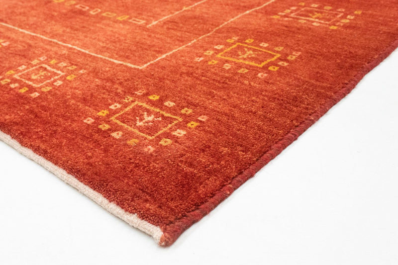 ペルシャギャベ 絨毯 194x150cm - ペルシャウールラグ