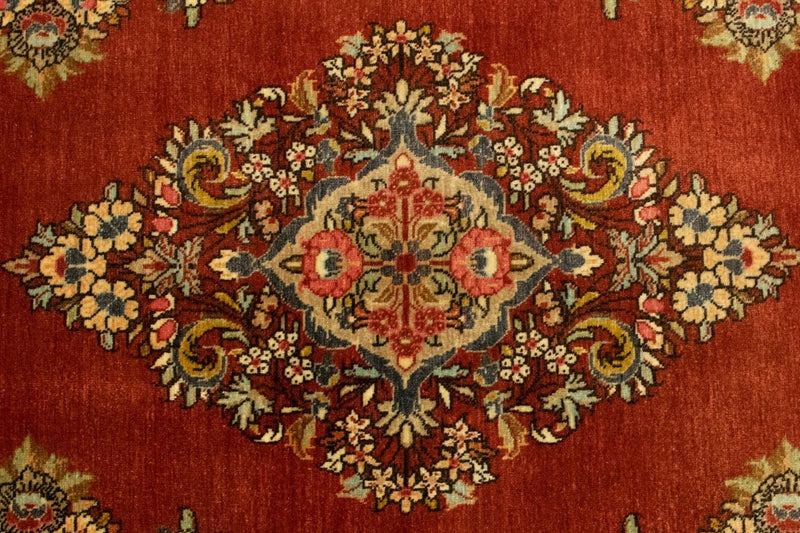 ゴム 絨毯 144x100cm - ペルシャ絨毯