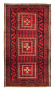 バルーチ絨毯 224x119cm - ペルシャ絨毯