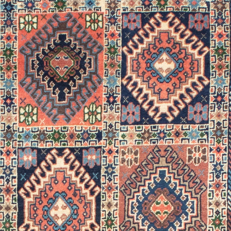 ヤラメ 絨毯 200x82cm - ペルシャ絨毯