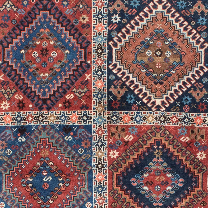 ヤラメ 絨毯 144x100cm - ペルシャ絨毯